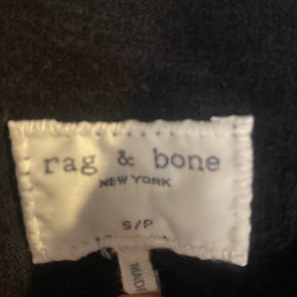 rag & bone Black Polo - Picture 3 of 3